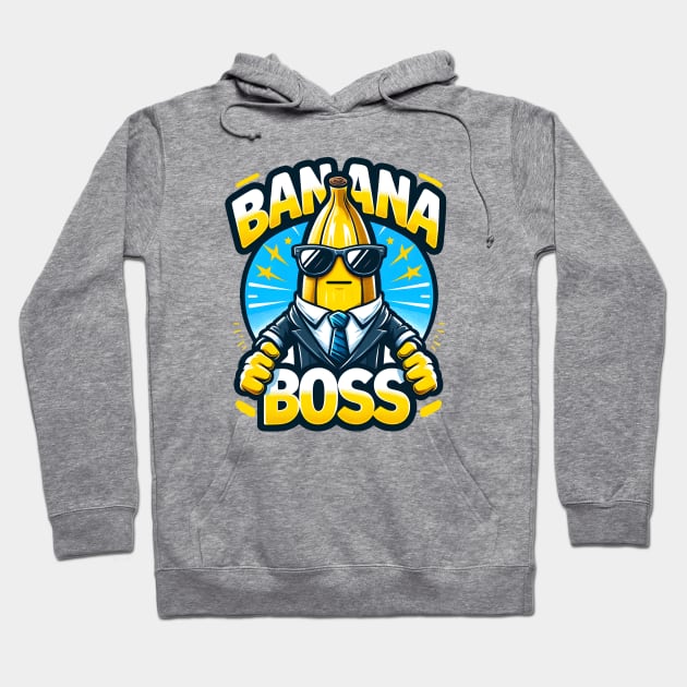 Banana Boss Hoodie by MtWoodson